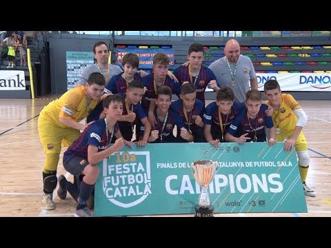Final Infantil Copa Catalunya de Futbol Sala (10a Festa del Futbol Català)