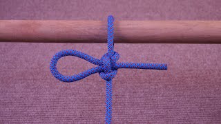 Commonly used 4 kinds of trailer knot practice