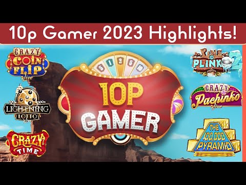 10p Gamer BIG WINS Compilation! BEST MOMENTS OF 2023!