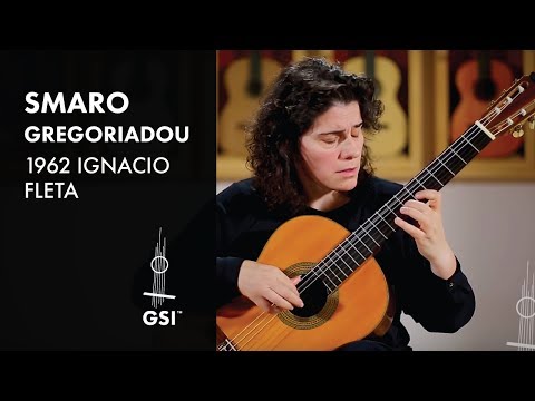 1962 Ignacio Fleta - Smaro Gregoriadou plays Bach Allemande BWV 1007