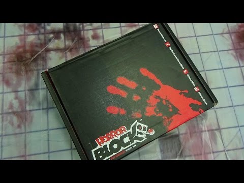 HORROR BLOCK July 2016: EmGo's Horror Blocks N' Stuff