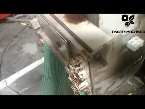 Two Stage Plastic Recycling Machine