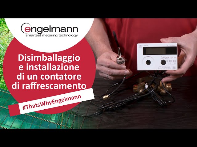 Contatore Di Calore Qn 1,5 130 MM Calibrazione 2022 Metà + Einbausatz 1
