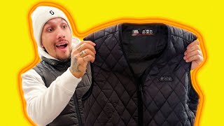 Beheizte Weste mit 10.000 mAh Powerbank im Test! Kemimoto Heizweste Review!