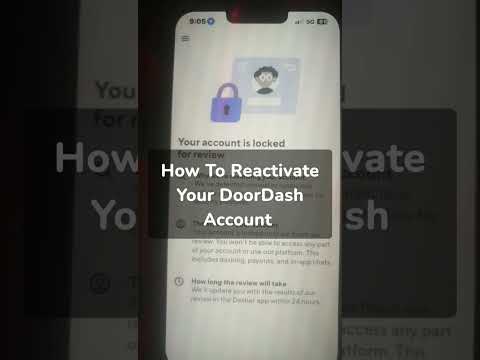 How To Reactivate DoorDash Driver Account # #reactivate #doordash #reactivated #dasher #bot #funny