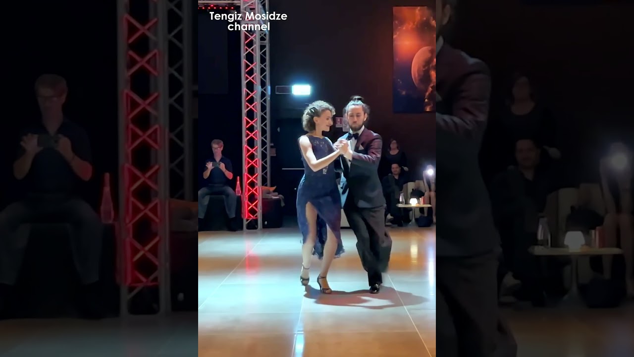Tango dance video. 탱고 댄스 영상 💃🕺 Ayelen Sanchez and Walter Suquia. #shorts