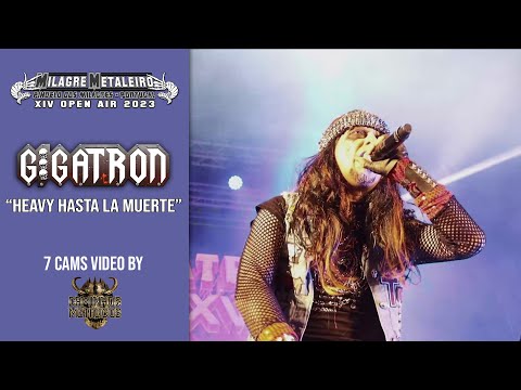 Gigatron - "Heavy Hasta La Muerte" live at Milagre Metaleiro 2023 (multicam)