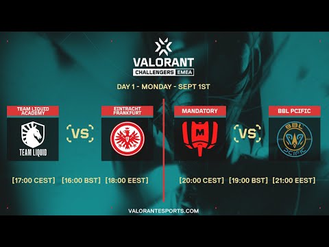 VALORANT Challengers EMEA Stage 3 | Group Stage Day 1