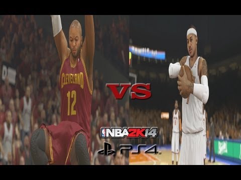 NBA 2K14 PS4 My Career - PLAYOFFS R2G1 vs. New York Knicks | Melo Injured?