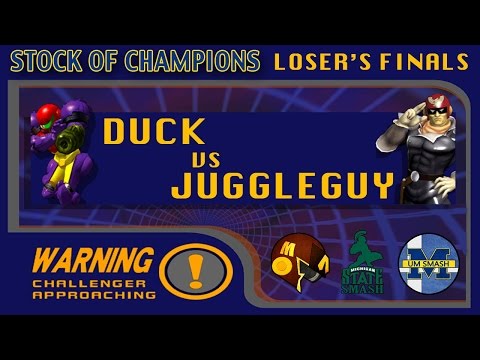 Stock of Champions - Duck (Samus) vs Juggleguy (Falcon) Losers Finals