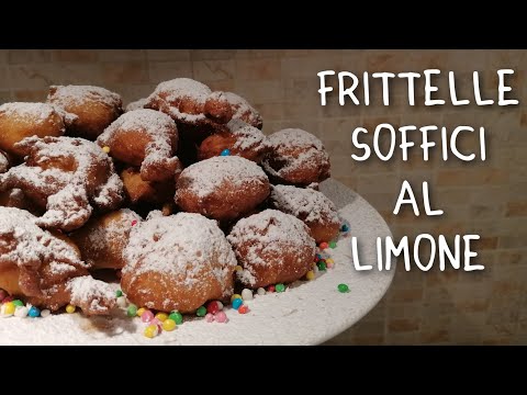 FRITTELLE SOFFICI AL LIMONE, A CARNEVALE OGNI FRITTO VALE!