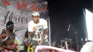 GYM CLASS HEROES NEW SONG 2011 &quot; SOLO DISCO TECH &quot; HD FROM ST. LOUIS WARPED TOUR 2011 08/03/11