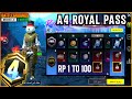 NEW A4 ROYAL PASS IN BGMI - FREE MATERIAL AND UPGRADABLE WEAPON | Kumari Gamer