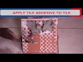 Replace a Broken Tile in your Home