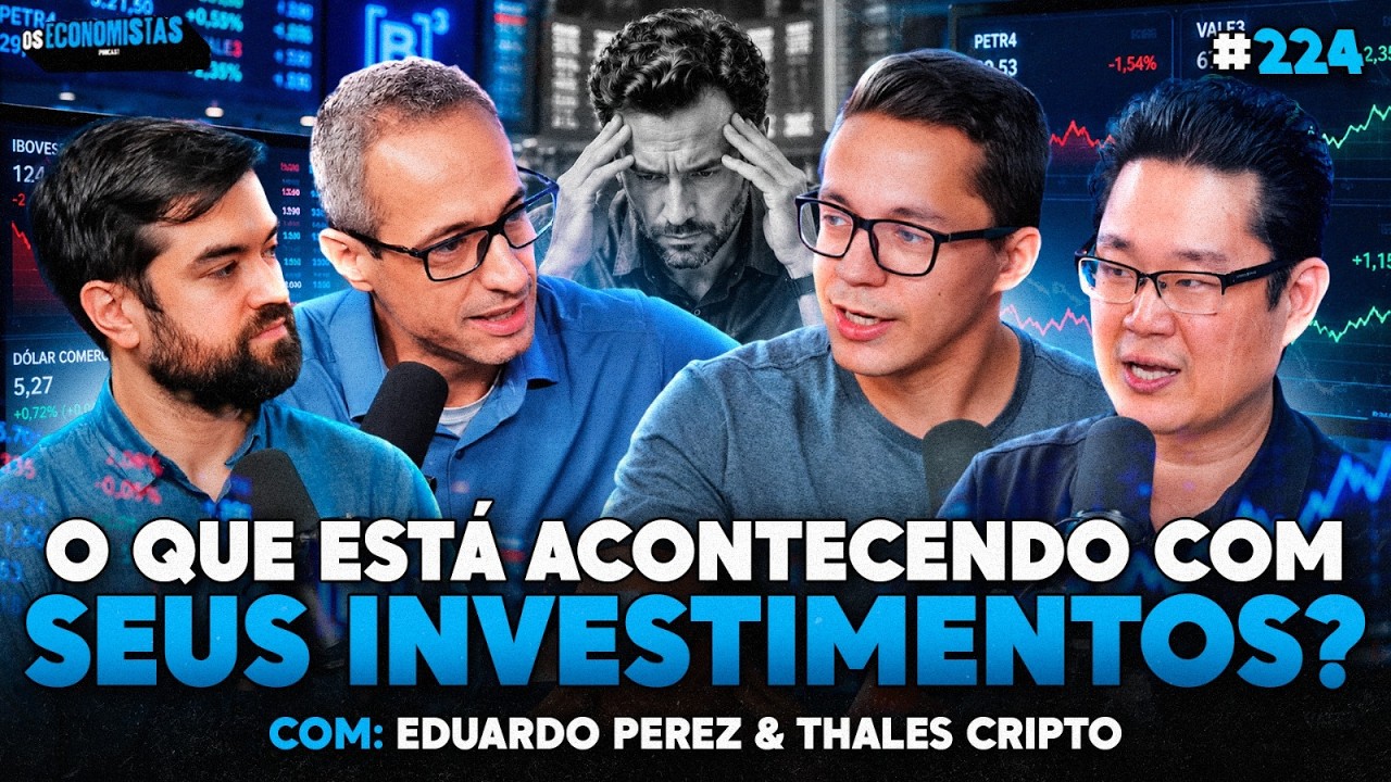 JUROS EXPLODINDO, BITCOIN DERRETENDO E OPORTUNIDADES NA BOLSA! (Time Finclass) | Os Economistas 224