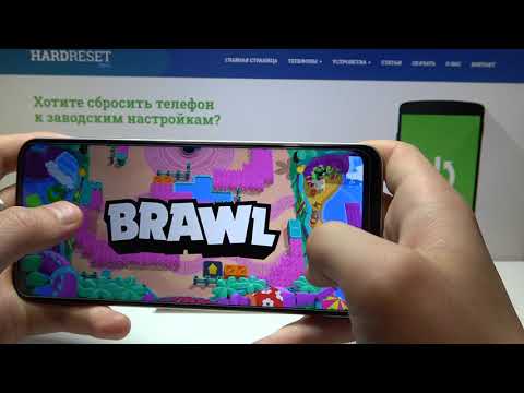 Разнос в Brawl Stars на Samsung Galaxy M22 – игра БРАВЛ СТАРС на телефоне Samsung Galaxy M22