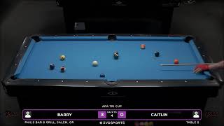 BARRY vs CAITLIN - PHIL'S BAR & GRILL - TABLE 2 | EvoSports