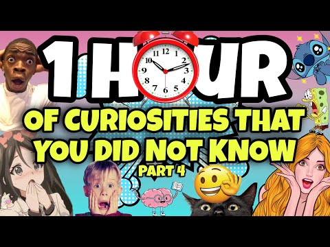 1 HOUR OF CURIOSITIES AND THINGS YOU DIDN'T KNOW 🧠⏰ # 4