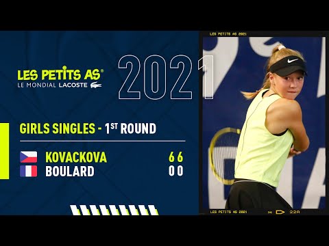 Les Petits As 2021 | Girls 1st Round | Liv Boulard vs. Alena Kovackova