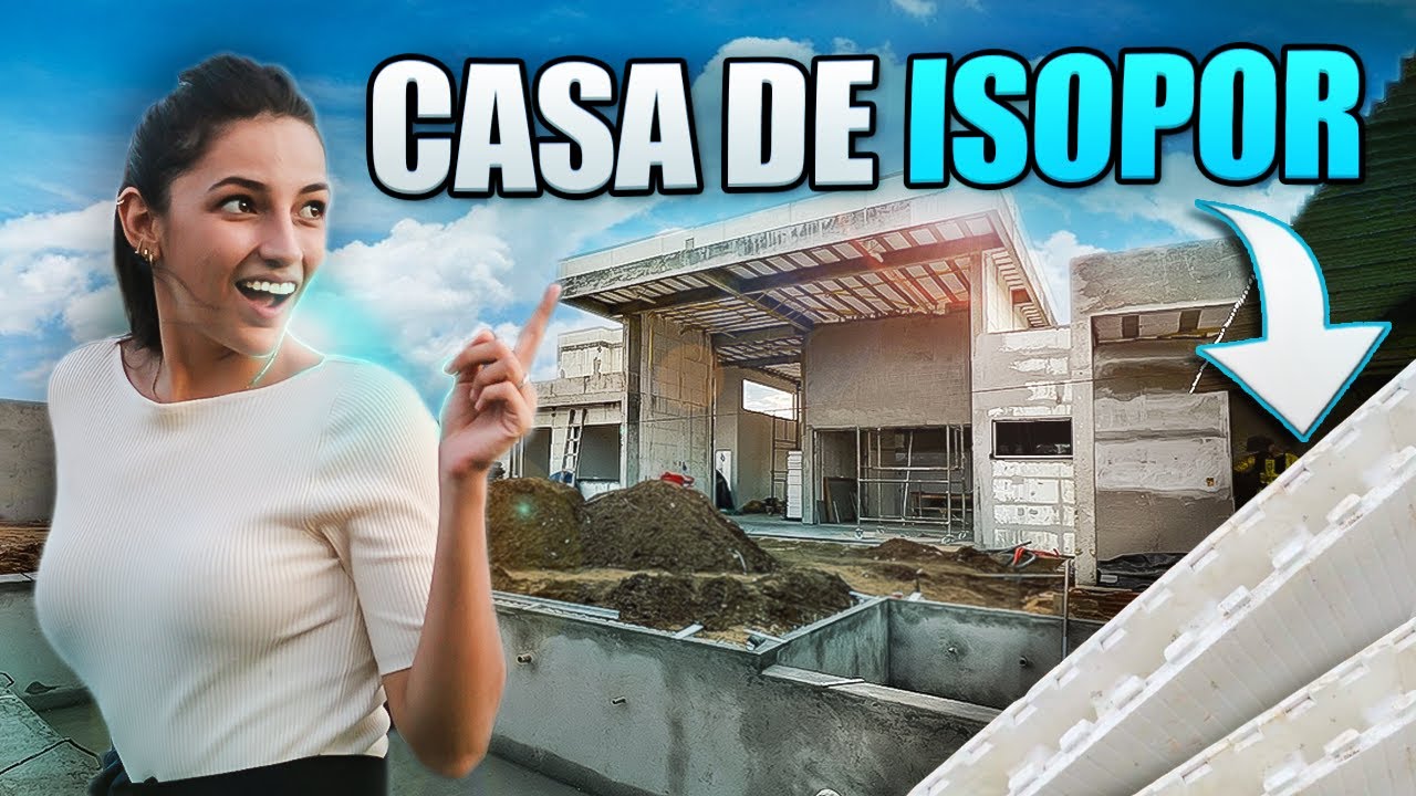 TOUR PELA CASA DE ISOPOR 📸 ICF VALE A PENA? NÃO CONSTRUA SEM SABER DISSO !  MANSÃO COM PISCINA