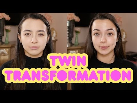 Twins Transformation into Marilyn Monroe & Audrey Hepburn | Merrell Twins Video
