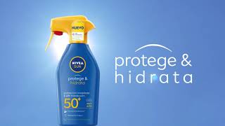 Nivea SUN Protege & Hidrata #MuchoMásQueProtecciónSolar anuncio