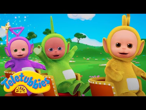 Teletubbies Let's Go! | All Aboard The Teletubby Custard Train | Shows for Kids