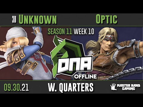 DNA S11:W10 - 3D | Unknown (Sheik) vs Optic (Simon) - W Quarterfinals