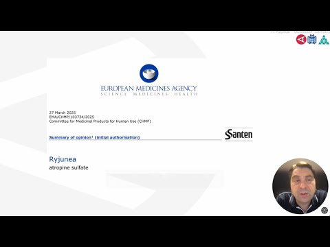 Approval of atropine eye drops for short-sighted children – professional information