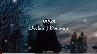 Numb by Declan J Donovan / Lyrics