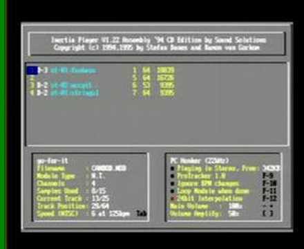 CAMBOD.MOD played through PC Speaker