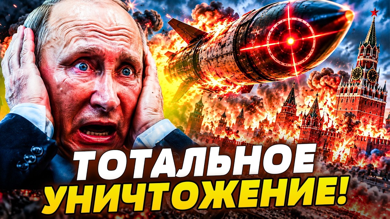 💥ТОЛЬКО ЧТО! САМАЯ МОЩНАЯ АТАКА УКРАИНЫ! РОССИЯ УНИЧТОЖЕНА ПОЛНОСТЬЮ! ПУТИН
