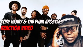 #JammJam | Cory Henry and the Funk Apostles feat. B.Slade | LIVE REACTION VIDEO (FIRST TIME HEARING)
