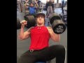 18 YEAR OLD BODYBUILDER VS 105LBS DUMBBELLS?!