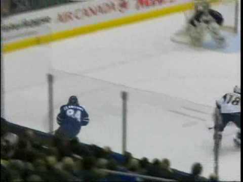 Grabovski Makes a Wicked Pass to Kulemin for an Easy Goal