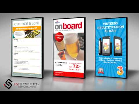 Inscreen Demo Content Digital Signage - Portrait 2014