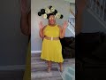 Plus Size Outfit of the Day One Minute Try-On | Cato Fashions Dress | Amazon Belt |#shorts #plussize
