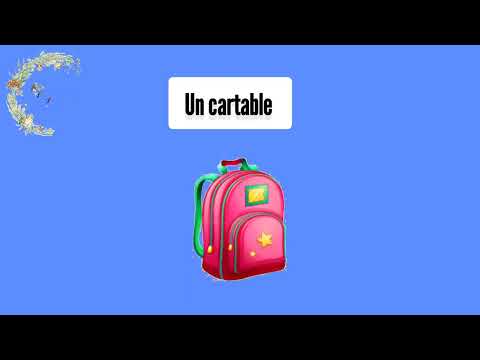 les objets de la classe en français