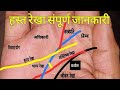 हस्तरेखा देखना सीखे Learn Palmistry In हाथ की रेख�