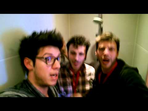 Sebalter - shower rehearsal in Amsterdam