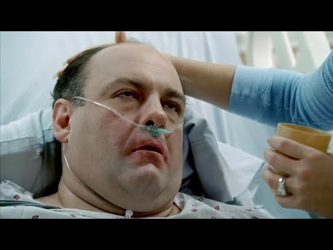 The Sopranos - Family members and friends visit Tony Soprano in the hospital