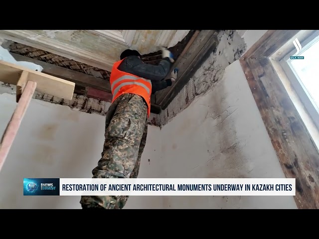 Restoration of ancient architectural monuments underway in Kazakh cities