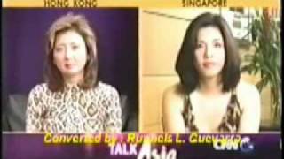 CNN Talk Asia with Filipino Superstar Ms. Regine Velasquez