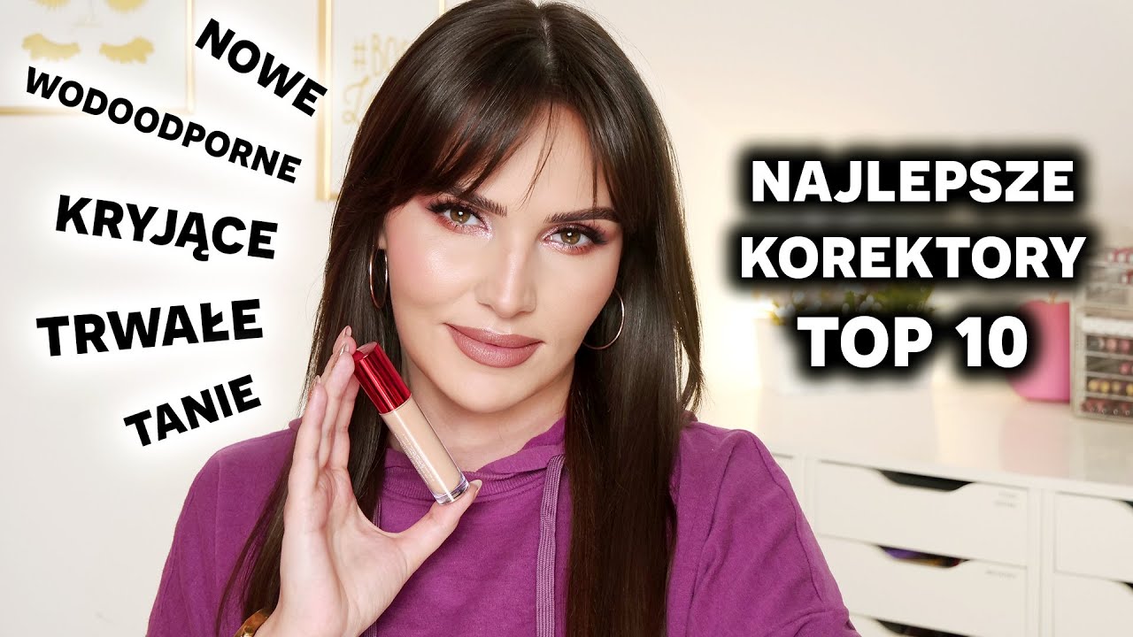 😍 NAJLEPSZE korektory pod oczy | od 10 do 150 zł 😍