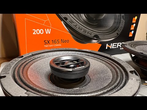 Hertz SX165 Neo speaker / Sound demo.   (Part 2)