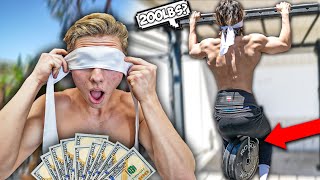 Guess the Weight BLINDFOLDED Win $1,000 CHALLENGE