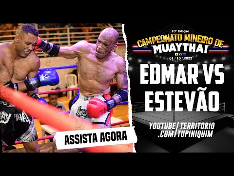 Edmar vs Estevão -  Campeonato Mineiro de MuayThai FMTEMG 10ª Edição