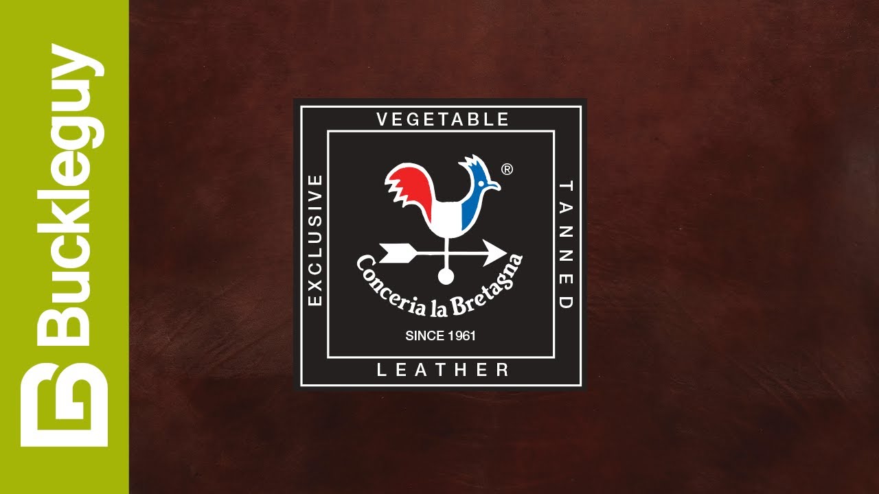 Conceria La Bretagna, Gaucho Oil | Dark Brown | Veg Tan Leather Demo