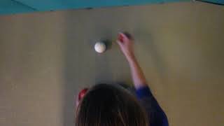 3 balles contre le mur