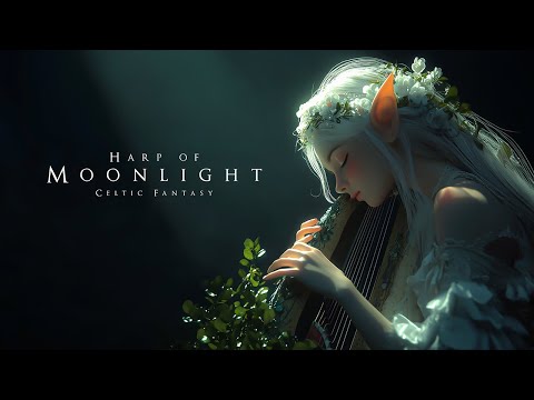 Harp of Moonlight | Celtic Fantasy Music - Enchanting Ambient Music